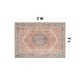 preview thumbnail 66 of 102, Medallion Flat Pile Washable Rug – Pet Friendly, Non-Slip, Perfect for Entryway, Living Room, and Bedroom