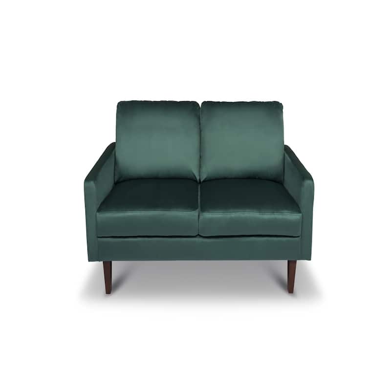 Luxury Sofa, Plush Microfiber, High-Density Foam Comfort