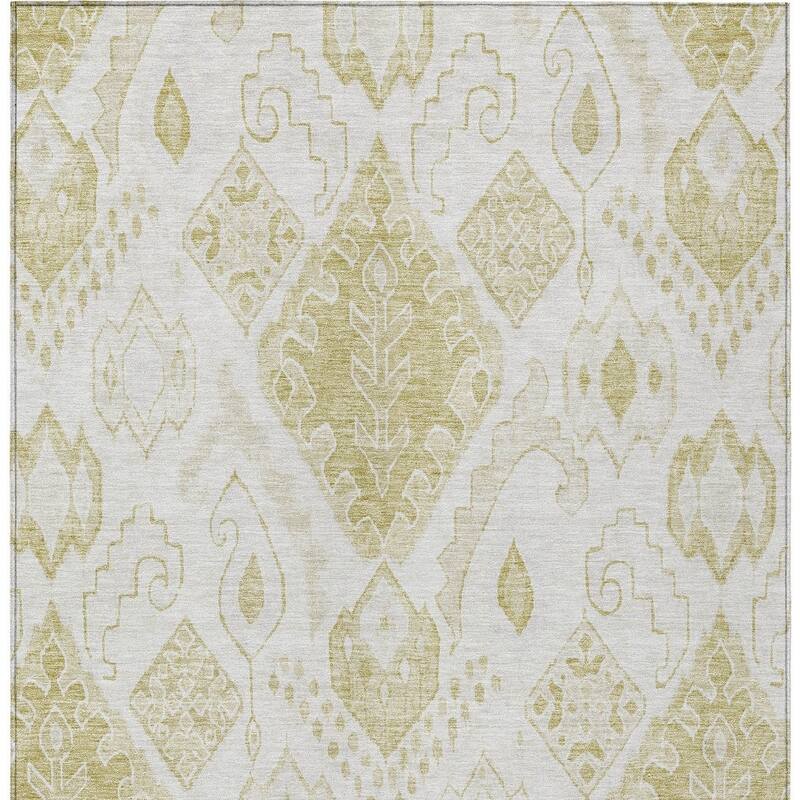 HomeRoots Moroccan Transitional Rectangle Outdoor Rug