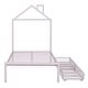 preview thumbnail 24 of 25, Twin Size Metal Platform Bed with Two Drawers