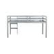 preview thumbnail 8 of 28, Stylish & Simple Solid Wooden Twin Loft Bed with Ladder, Sturdy Construction & Safety Guaranteed, Space-saving
