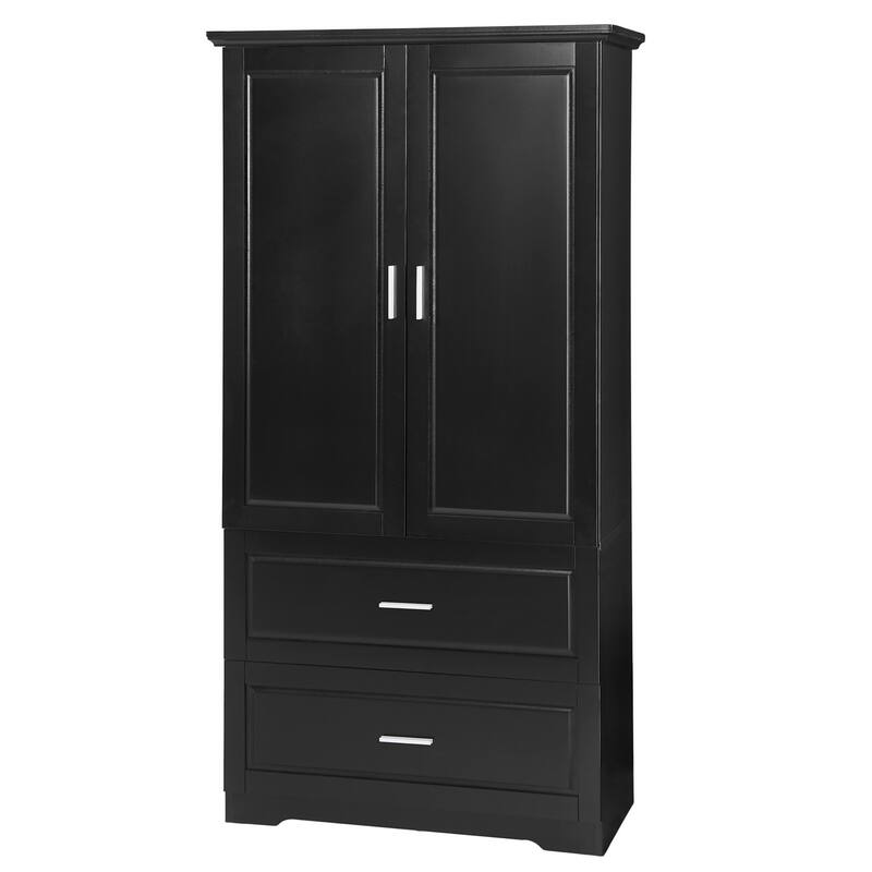 Modern Wooden Bathroom Linen Cabinet