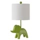 preview thumbnail 25 of 33, SAFAVIEH Kids Lighting 20" Ellie Elephant Lamp - 11.5"x10"x20"