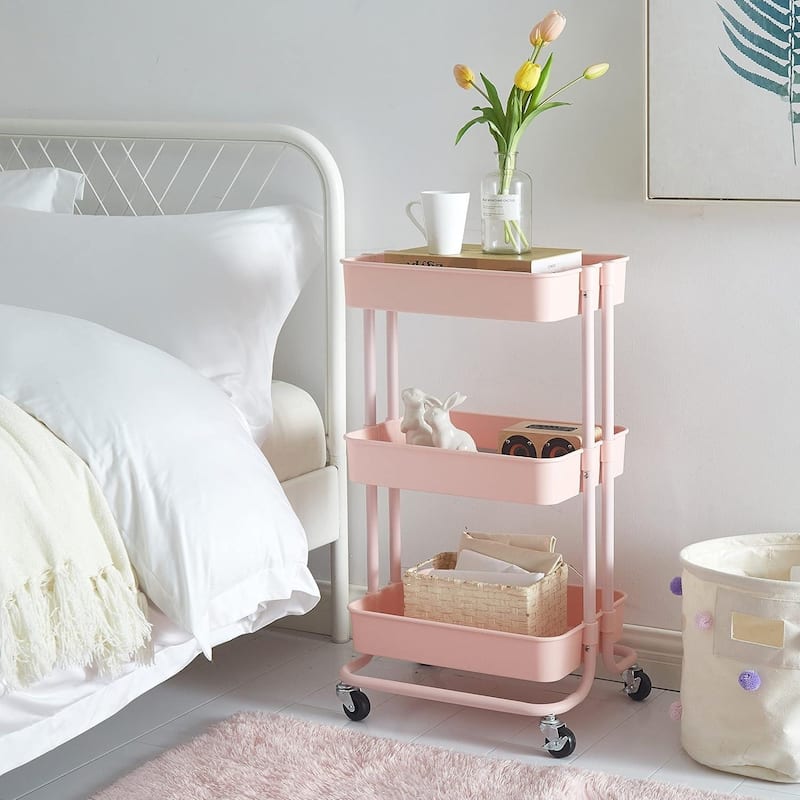Urban Lifestyle 3 Tier Rolling Storage Cart