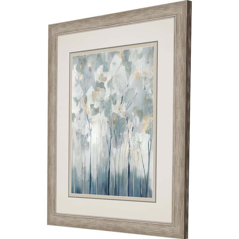 Blue Forest Adventure I Framed Art Giclee Under Glass
