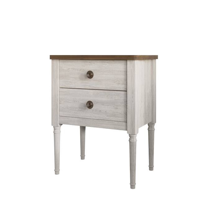 CraftPorch 3 Piece Bedroom Nightstands Set Classic Button Tufted Bed