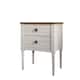 CraftPorch 3 Piece Bedroom Nightstands Set Classic Button Tufted Bed