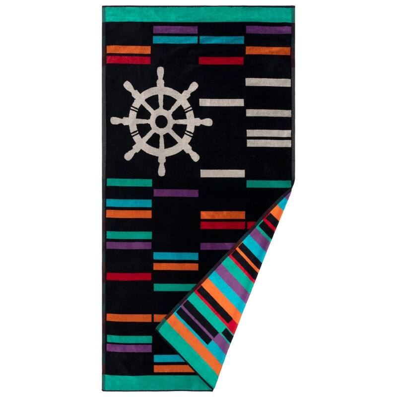Superior Vibrant Oversized Cotton Beach & Pool Towel Collection - Assorted Styles