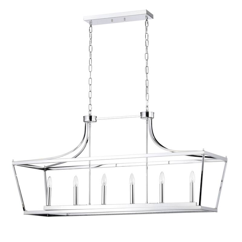 17" Monium Caged Linear 6-Light Candelabra