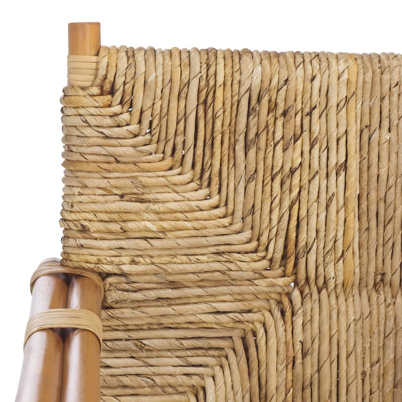 SAFAVIEH Couture Elexa Banana Weaving Accent Chair - 30"W x 30"D x 32"H