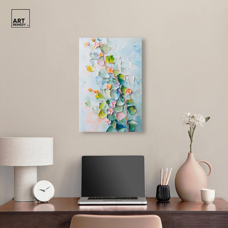 Textured Tendrils I Canvas by Art Remedy, Gallery Wrapped