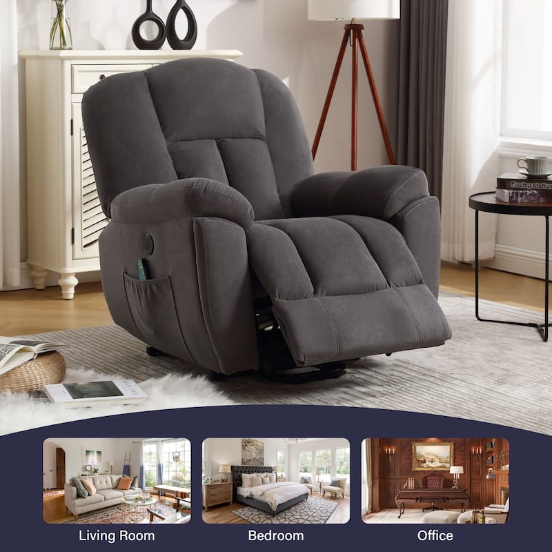Power Lift Recliner Chair with Heat and Massage