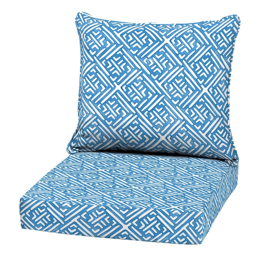 ARDEN Outdoor Deep Seat Cushion Set, 22 in x 24 in