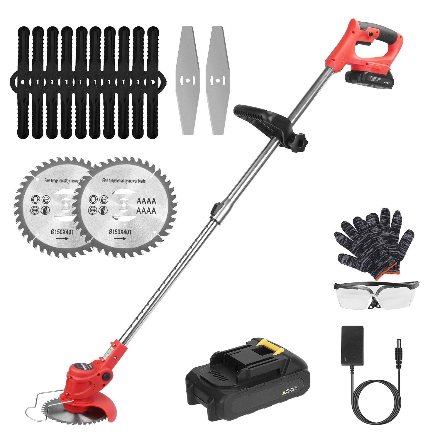 Electric Cordless Grass Trimmer Rechargeable