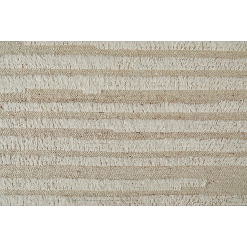 Grand Bazaar Saena Hand Woven Stripes Transitional Area Rug