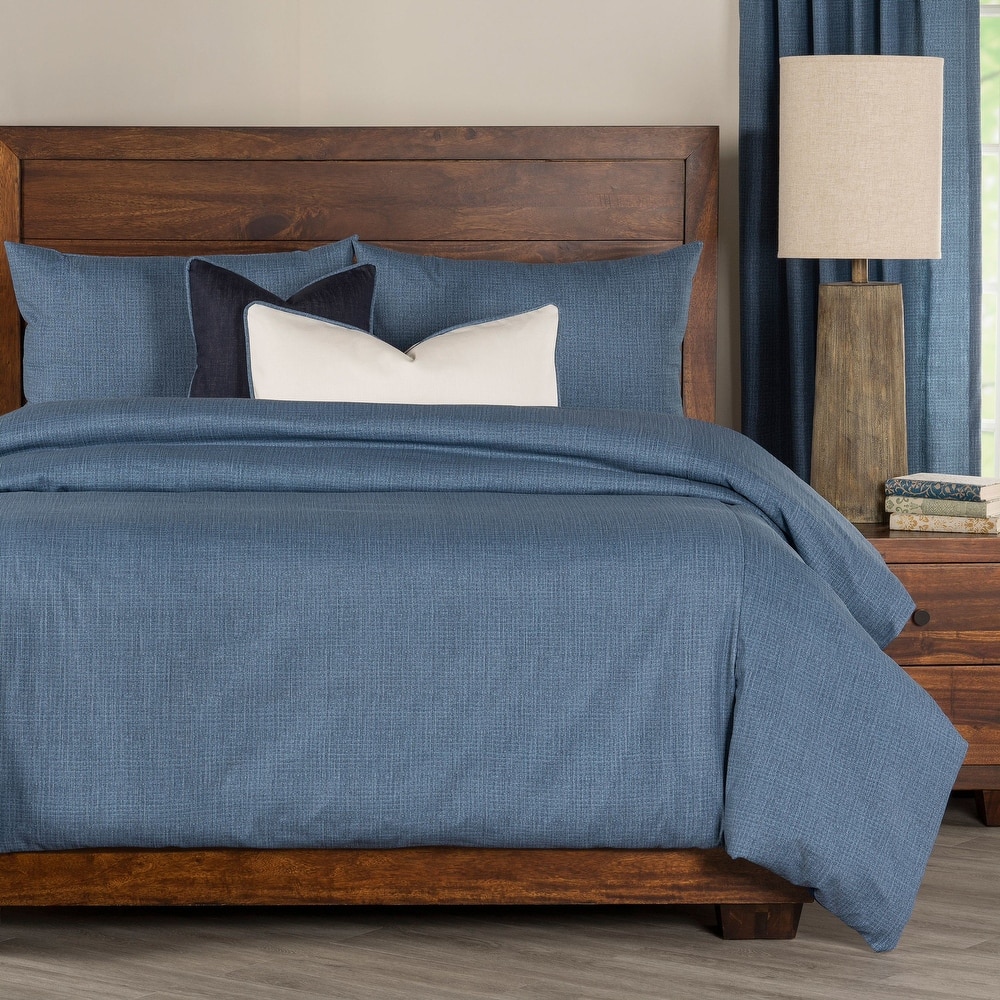 Overall Denim-Style Duvet & Insert Set