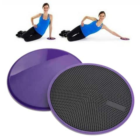 1Pc Fitness Exercise Gliding Disc Sliding Plate Slider Equipment For Yoga Gym