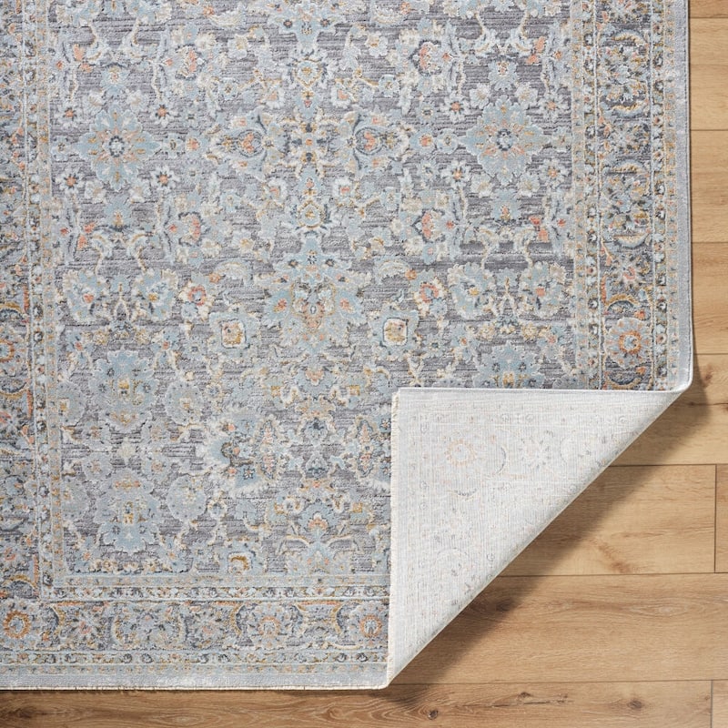 Livabliss Hassler Traditional Floral Area Rug