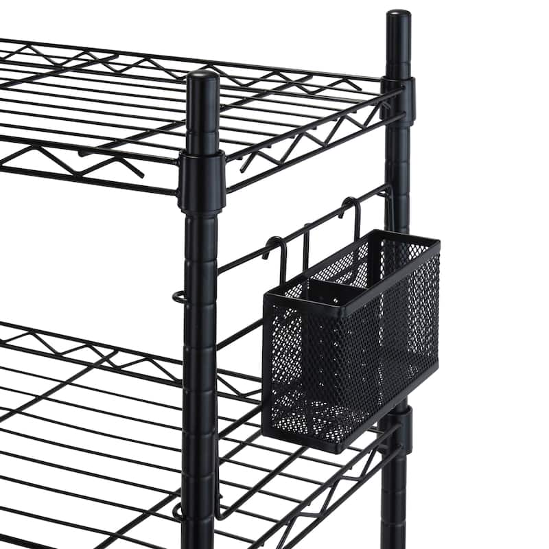 Organize it All Steel Etagere Adjustable Shelves - 36"x 12"x 28"