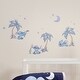 preview thumbnail 3 of 2, Bedtime Originals Disney Stitch Mural-Like Nursery Wall Decals / Stickers