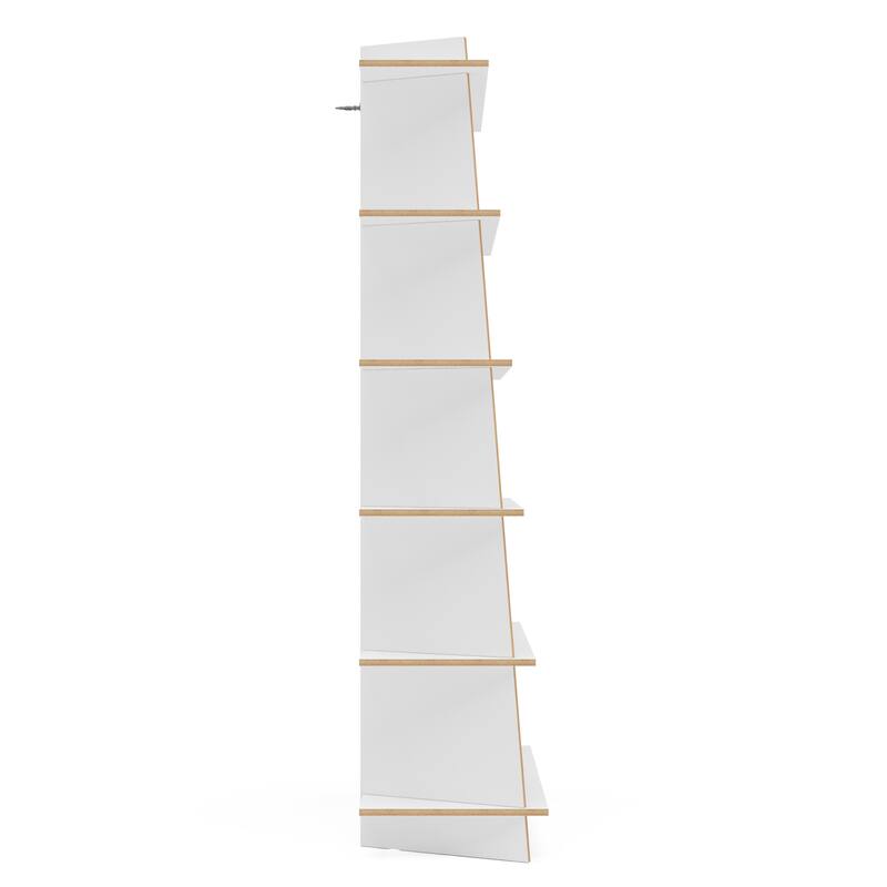 EcoFriendly Jade 6 Shelf Open Bookcase