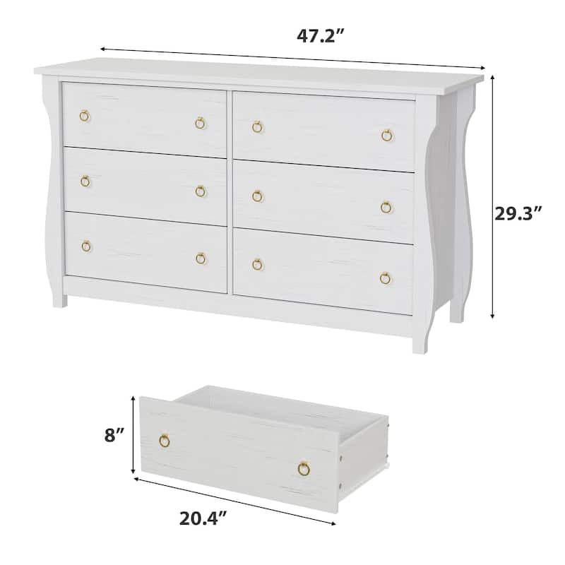 4 Drawer Bedroom Dresser, Wooden Closet Storage Dresser, 38.6 Inch Tall Dresser With Storage Freestanding Drawers - Black