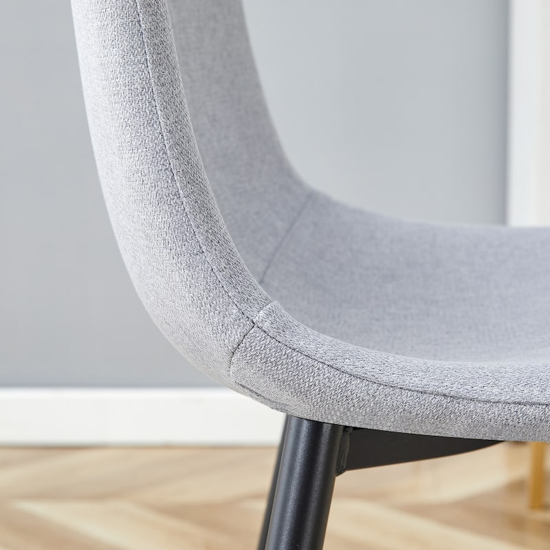 5 Piece Dining Table Set for 4, 64.5" Wooden Kitchen Table with 4 Dining Chairs, Modern Rectangular Table and Chairs Set