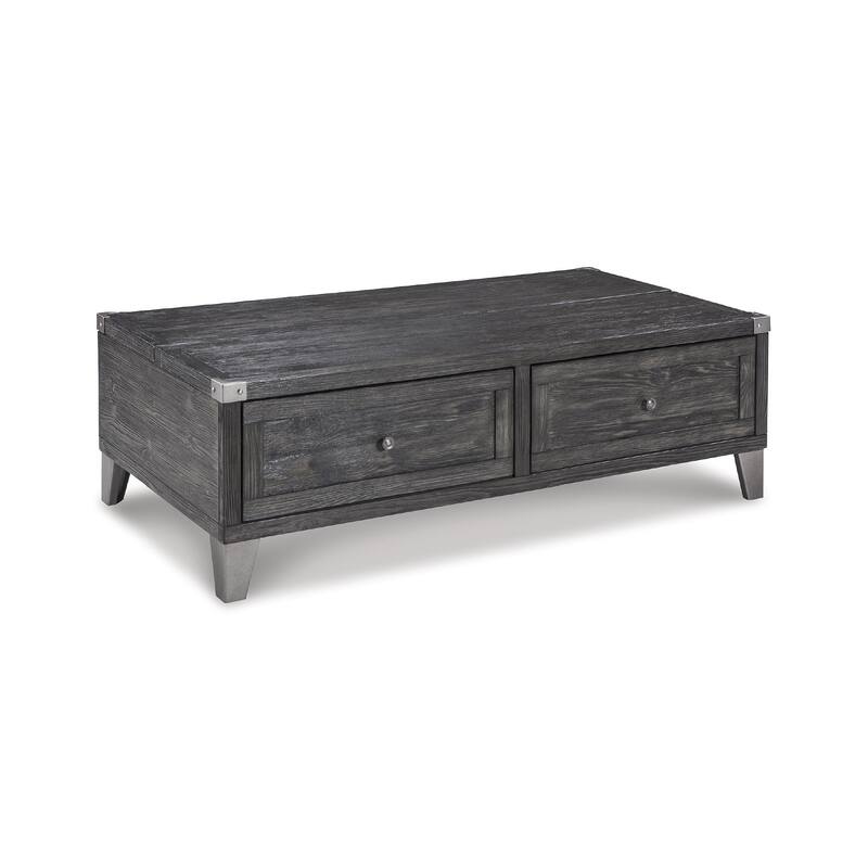 Signature Design by Ashley Todoe Dark Gray Coffee Table with Lift Top