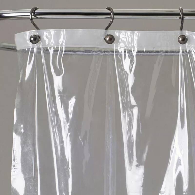 10 Gauge Vinyl Shower Curtain 72" x 72"