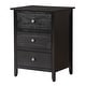 preview thumbnail 2 of 5, Glory Furniture Gideon 3-drawer Transitional Wooden Nightstand