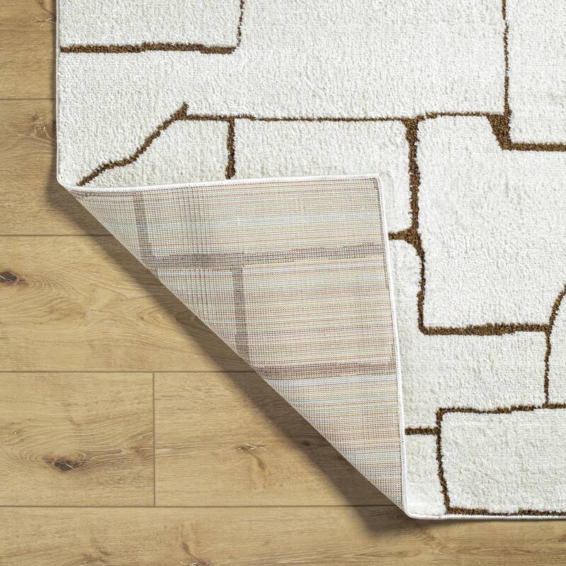 Livabliss Freud Morroccan Geometric Area Rug