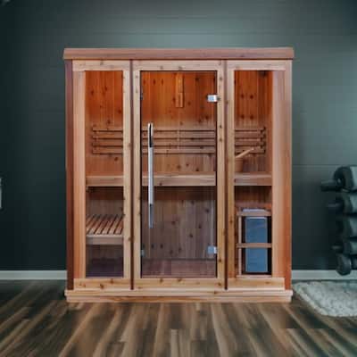 SunRay Hampton 3-Person Traditional Sauna - 70x47x80"