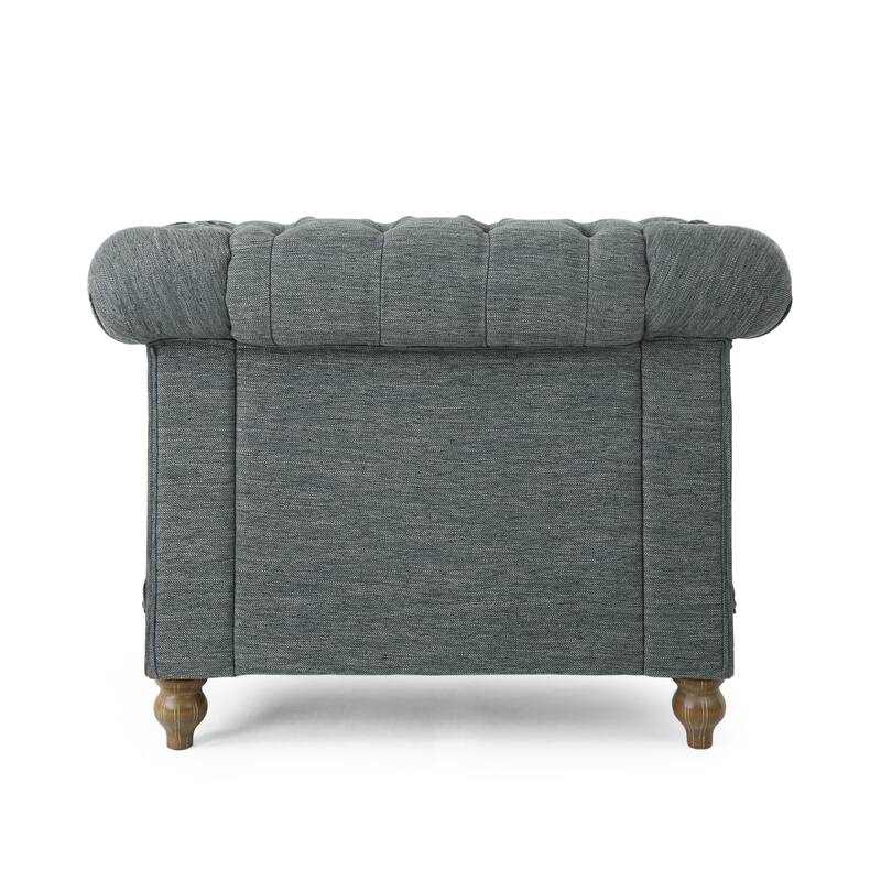 Voll Fabric Club Chairs (Set of 2) by Christopher Knight Home