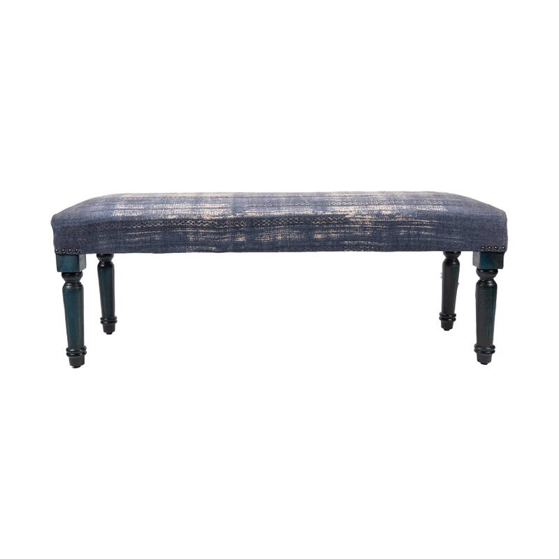 Presidio 47" Upholstered Entryway Bench by Sevita - 47" L x 16" W x 18" H