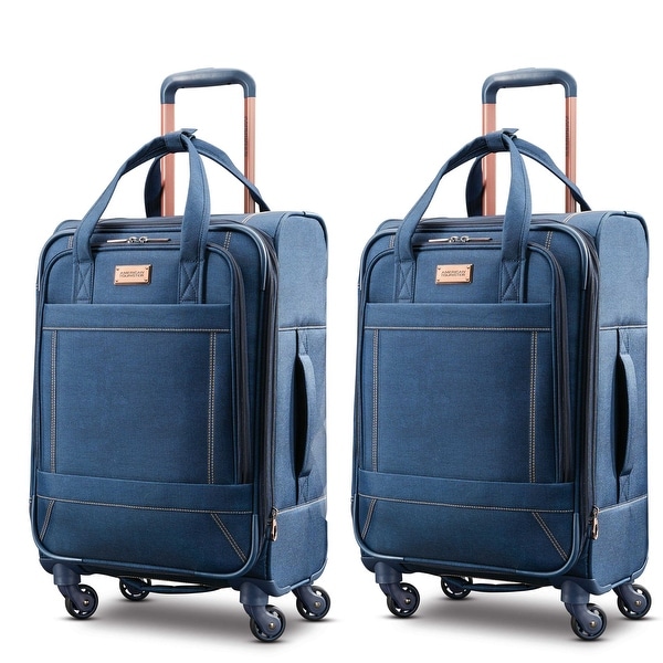 2 piece carry on luggage with spinner wheels