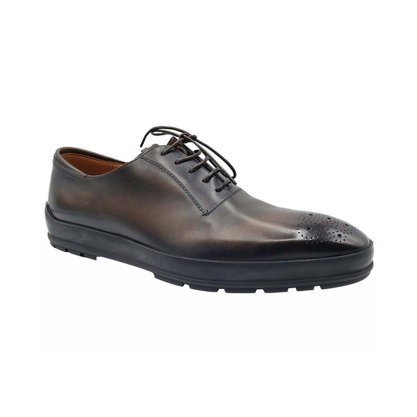 Bally Men's Brown Shaded Redison Leather Lace Up Oxford Dress Shoes (10 EU / 11EEE US) - 10 EU / 11EEE US. Opens flyout.