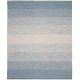 preview thumbnail 40 of 84, SAFAVIEH Handmade Flatweave Montauk Geert Cotton Rug 10' x 14' - Blue/Ivory - Rectangle