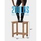preview thumbnail 14 of 33, WINSOON All Weather HIPS Outdoor Side Tables 2-Tier Adirondack Tables End Tables 18inch