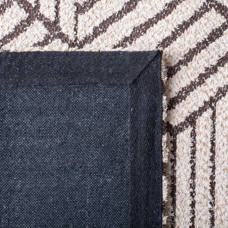 SAFAVIEH Hand-Woven Classic Vintage Kyna Geometric Cotton Rug