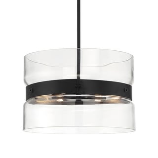 Designers Fountain D222C-16P Midnight LA 6 Light 15" Wide Pendant