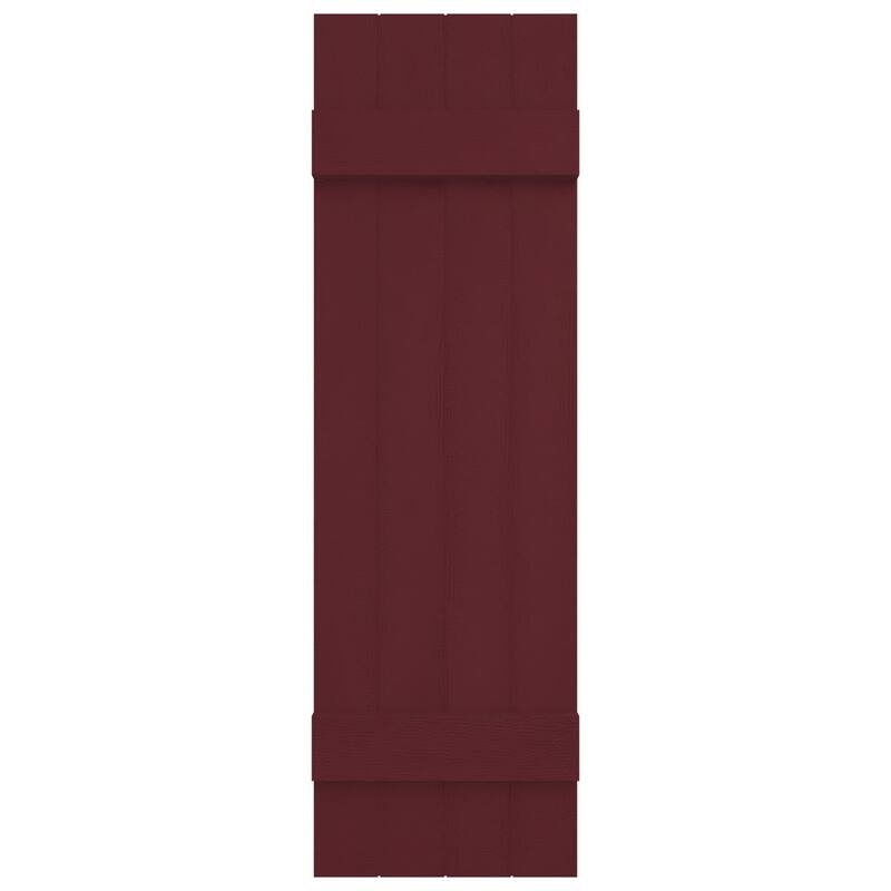 Mid-America Vinyl, Standard Size Four Board Joined Shutters