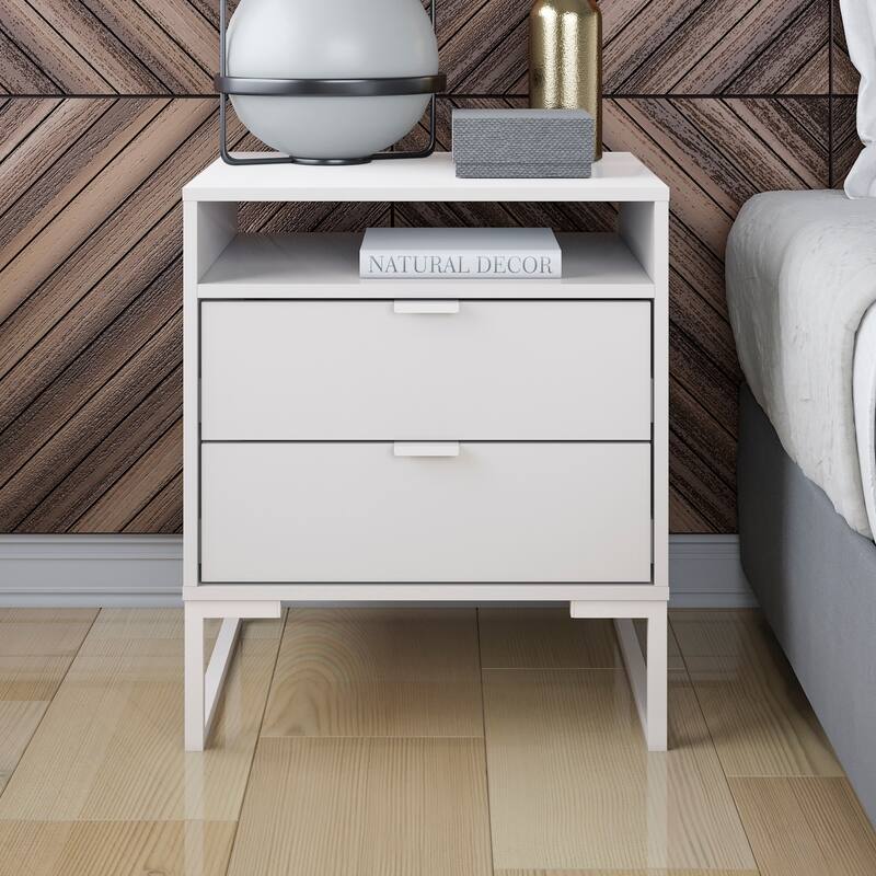 Kappesberg New Collins 2-Piece Bedroom Set, 6-Drawer Dresser & One (1) 2-Drawer Nightstand