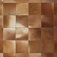 preview thumbnail 9 of 17, Handmade Couristan Chalet Tile Cowhide Leather Area Rug