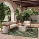 preview thumbnail 50 of 99, Nourison Easy Care Indoor/Outdoor Moroccan Trellis Area Rug 10' x 14' - Green