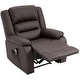 preview thumbnail 20 of 20, HOMCOM Vibrating Massage PU Leather Recliner Chair, Footrest with Remote Control and 8 Massaging Points