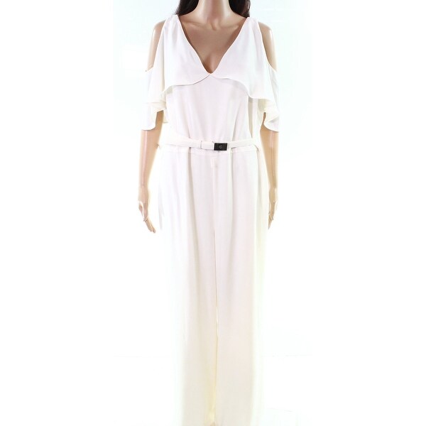 ralph lauren cold shoulder jumpsuit