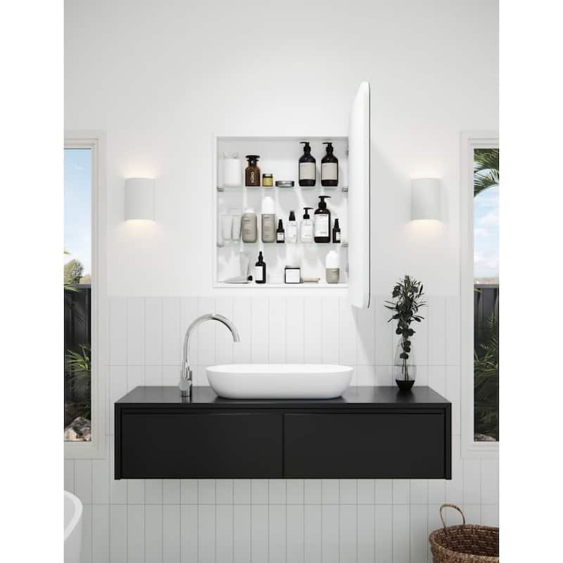 Glass Warehouse MC1-SQ-24X32 Erzi 24" x 32" Frameless Single Door