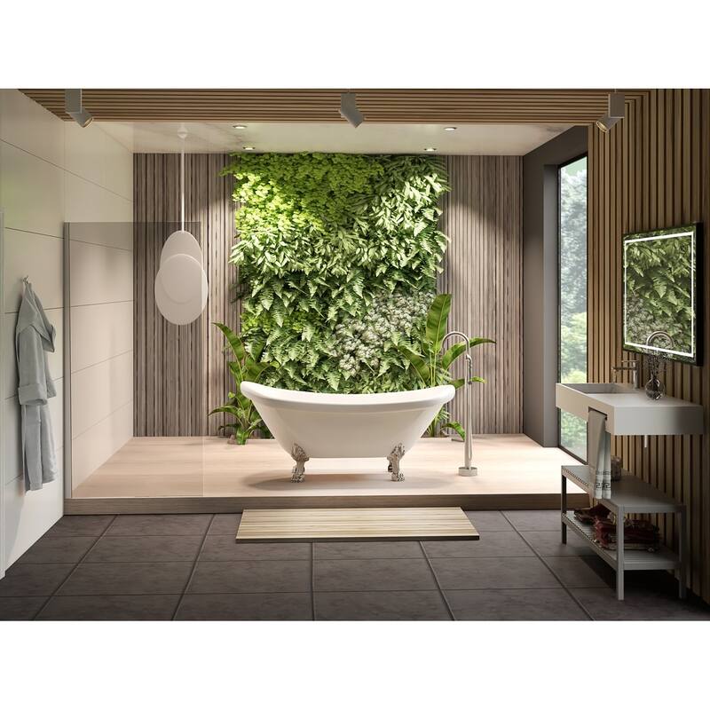 Neptune Single Handle Floor Mounted Gooseneck Freestanding Tub Filler