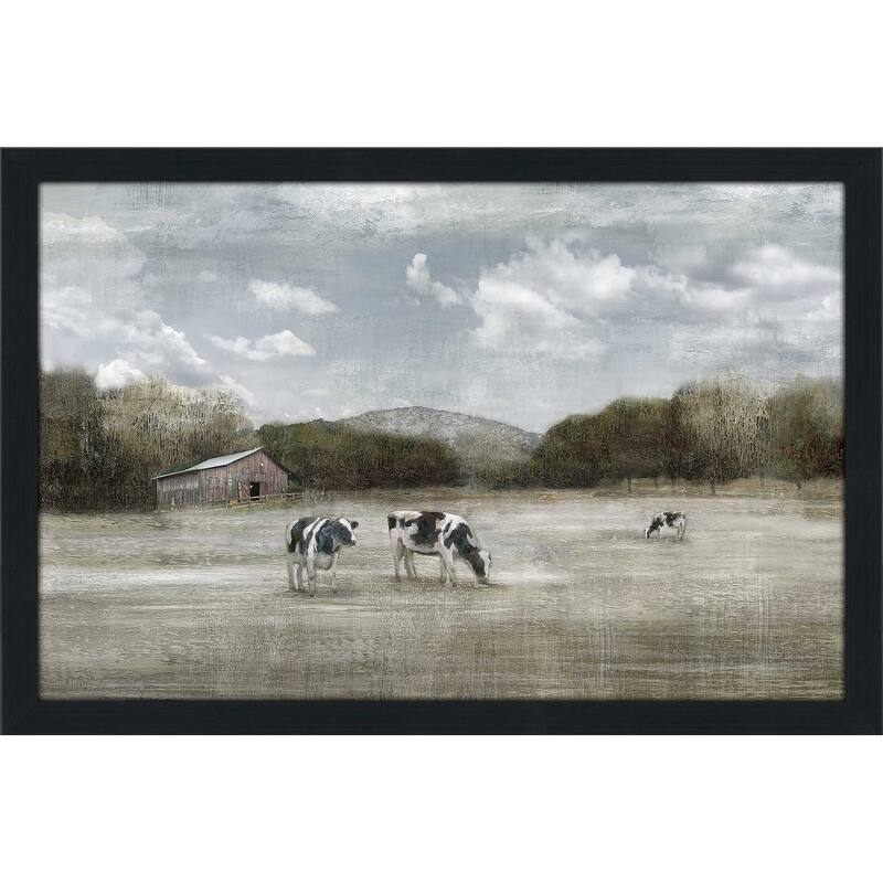 "Country Satisfaction (Horizontal)" by Nan Print on Acrylic