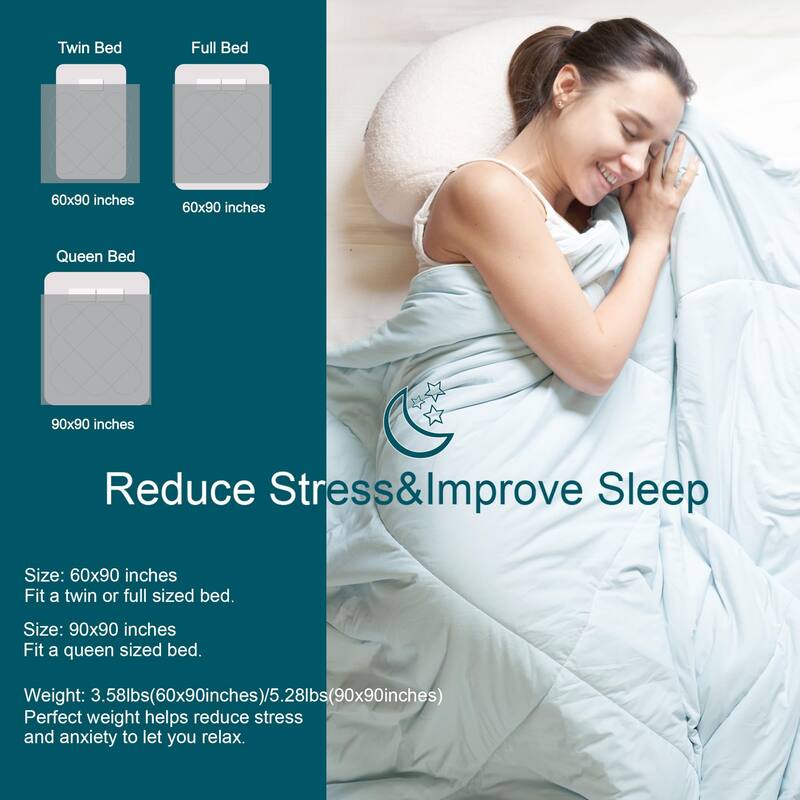 Dual-Sided Cooling Comforter Queen, Lightweight Cooling Blanket, Breathable Silk Smooth Summer Comforter for Hot Sleepers